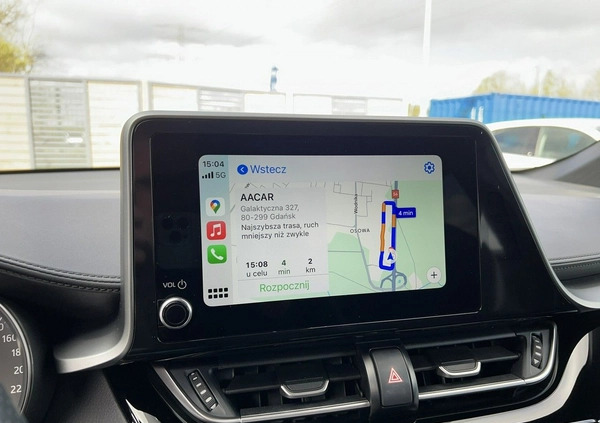 Toyota C-HR cena 125900 przebieg: 40838, rok produkcji 2022 z Recz małe 781